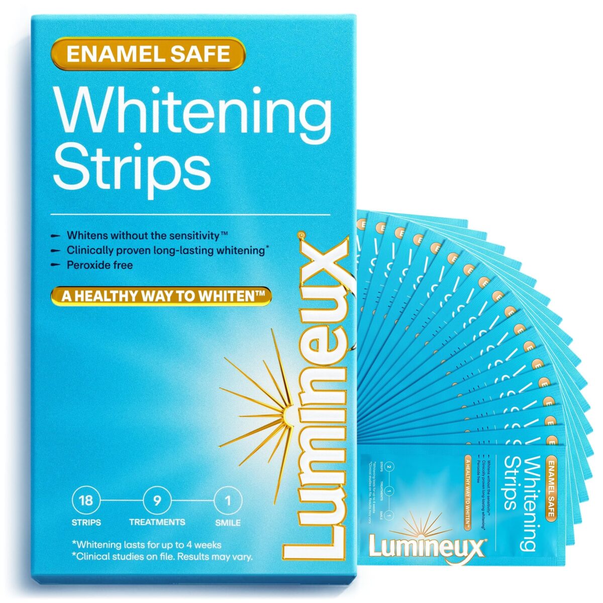 Lumineux Teeth Whitening Strips Kit 9 Treatments Review: Sensitivity Free Whitening?